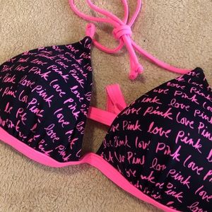 PINK Victoria’s Secret Triangle Bikini Top